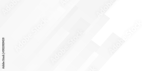 White luxury background with grey shadow diagonal stripes. Light elegant dynamic abstract BG. Trendy geometric neumorphism.