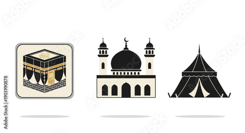 Islamic Symbols and Structures in Graphics.