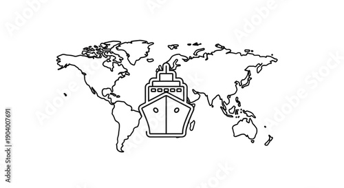 Ship vessel transportation cruise liner.