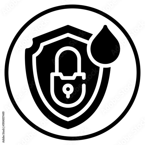 liquidity glyph icon