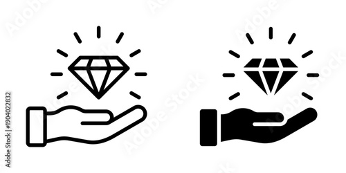 Benefits Icon Element For Design Branding, Print, and Digital Media