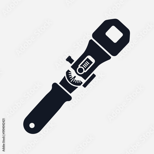 Adjustable torque wrench icon