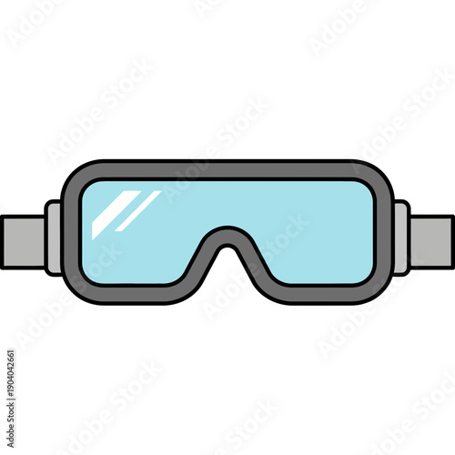 Safety Goggles Illustration
