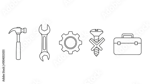 hand holding a wrench