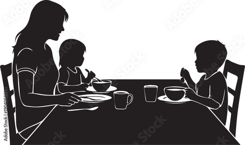 Honey bee collection with traditional hive wooden honey dipper and jar of organic sweetener with floral label for harvest design