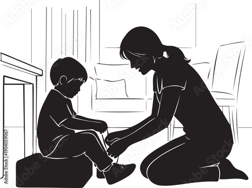 Beehive, bee, honey jar and dipper silhouettes, apiary and beekeeping objects, food and nature icons