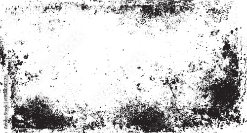 Grunge background of black and white. white concrete wall texture  grain dot white paper noise texture with distress effect vector illustration pattern background. Dirty or dust film grain speck grit 