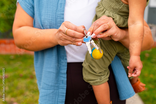 keychain house keys 