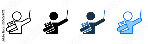 Instructor icon multiple style 