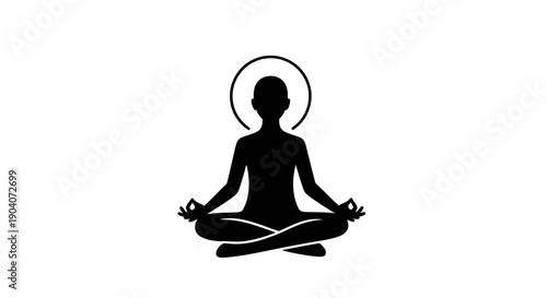 Simple Hospital Building Icon with Cross Symbol.