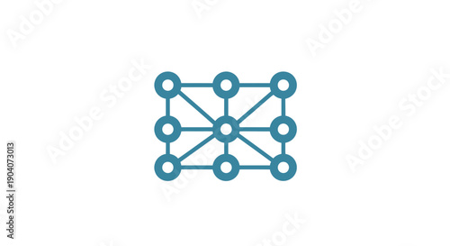 Simple Hospital Building Icon with Cross Symbol.