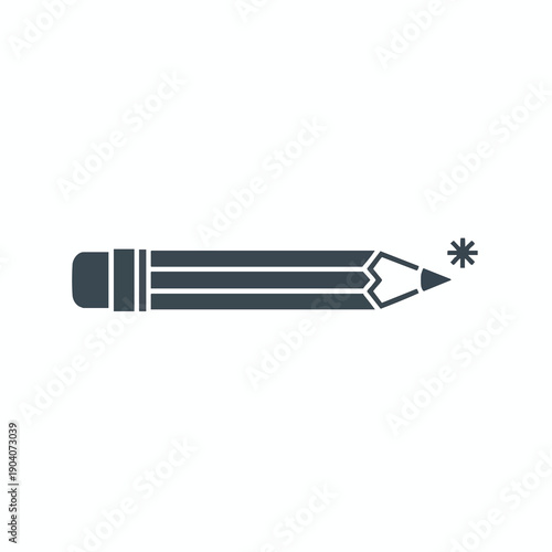 Simple Pencil Illustration