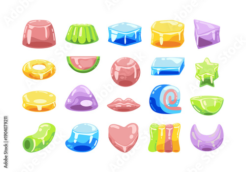 Jelly Illustration Set