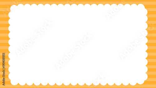 Simple design blank frame, cute frame for kids colorful and cheerful, invitation, notebook, postcard, cute frame, bookmark,certificate for kids and children in kindergarten or primary grades	
