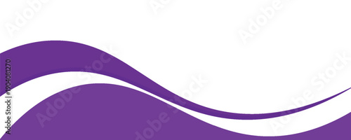 Dynamic Purple Swoosh . EPS 10