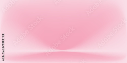 Abstract light pink sakura blossom color background. Vector simple and soft light horizontal backdrop