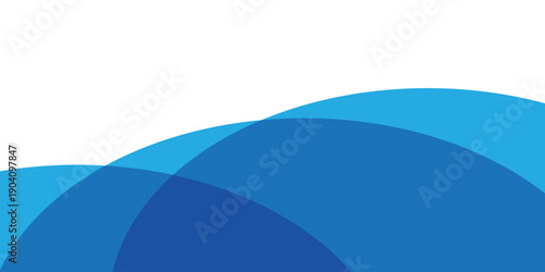 abstract blue circular background. used for business card, banner, poster.