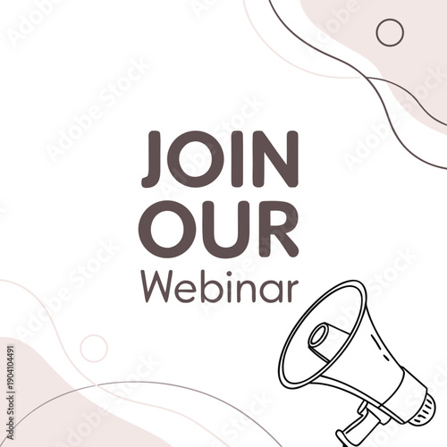 Minimal business webinar promotion instagram story for online professional training and corporate events