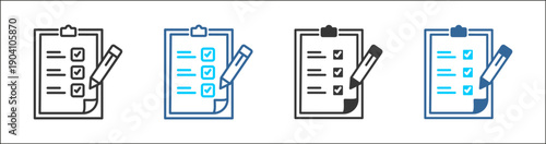  accountability icon set multiple style collection	