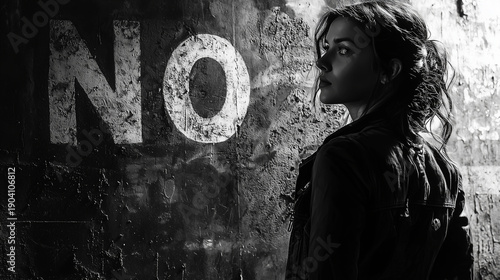 Defiant Stand Against Abuse And Violence