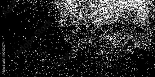 Silver grainy abstract texture. Black and white background. Snowfall effect. Distress overlay textured. Vector illustration,eps 10.