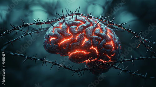 Mind Trapped By Invisible Violence And Control