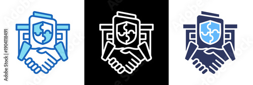 Trust Building triplestyle icon