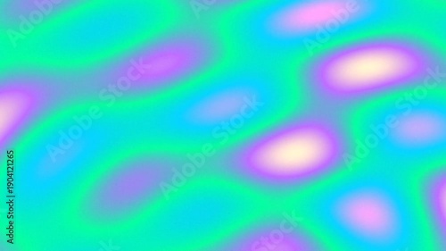 An abstract image featuring vibrant swirls of colorful shapes against a soft backdrop
