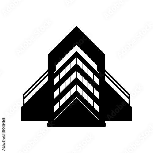 city ​​building illustration design