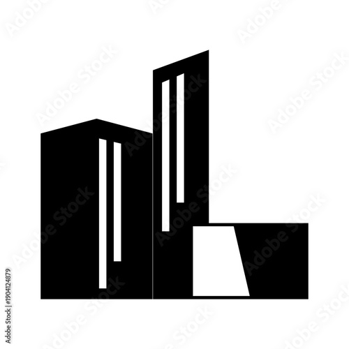 city ​​building illustration design