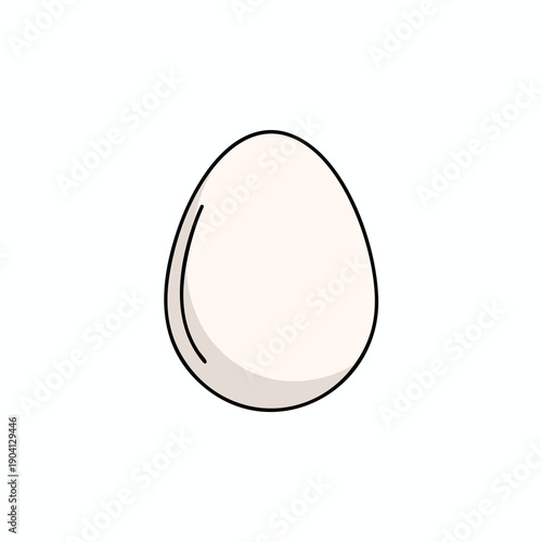 Simple Egg Illustration