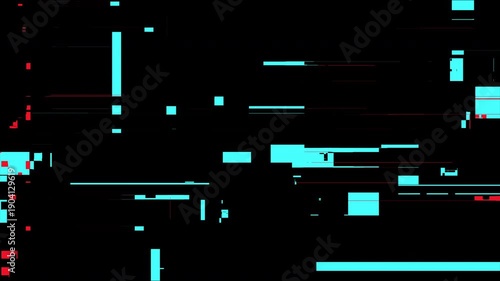 flat glitch element for abstract backgrounds