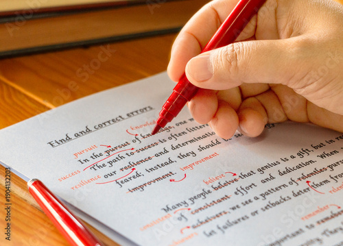 proofreading paper on process of service