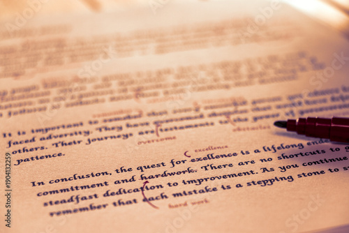 proofreading paper on process of service