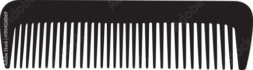 Black wide toothed comb wide tooth comb teeth hair comb