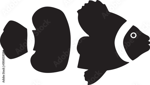 Minimalist icon depicting a vector file with simple geometric design