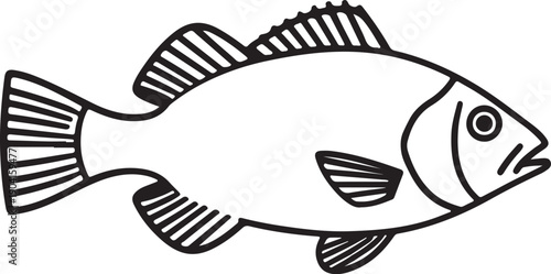 Minimalist vector graphic featuring a simple file icon labeled vector file