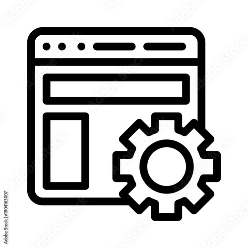 systemsettings line icon