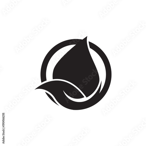 Essential Oil Icon - A Vibrant and Versatile Vector Illustration Wellness Designs