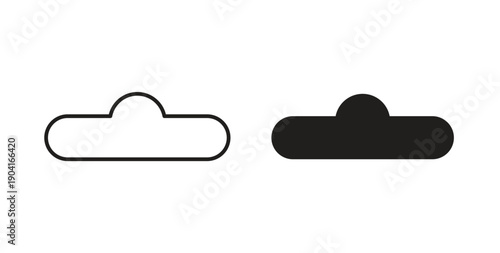 Euro hook icon symbol vector graphic designs on white. Best for ui Design
