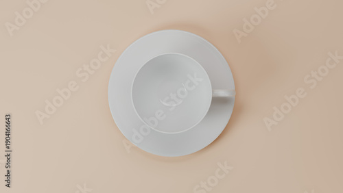 hot coffee cup mockup with clean background
