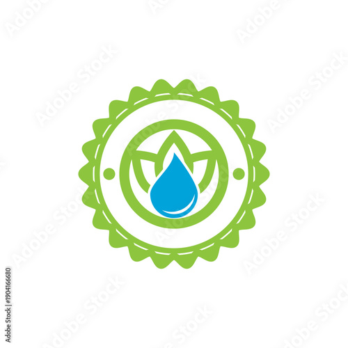 Essential Oil Icon - A Vibrant and Versatile Vector Illustration Wellness Designs
