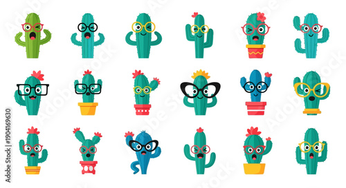 Cute cartoon succulents hugging in pots, symbolizing friendship and care.