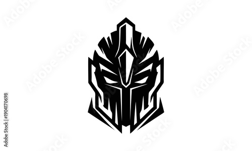 mask's warrior simetris vector