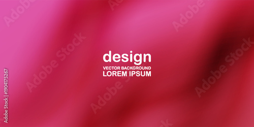 Abstract Pink and Red Gradient Blur Background with Smooth Color Flow. Suit for banner, web, brochure, pamflet and presentation