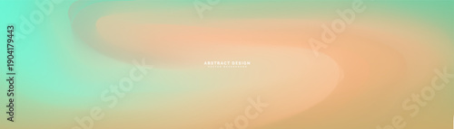 Green orange gradient mesh background nice for wallpaper and banner or card