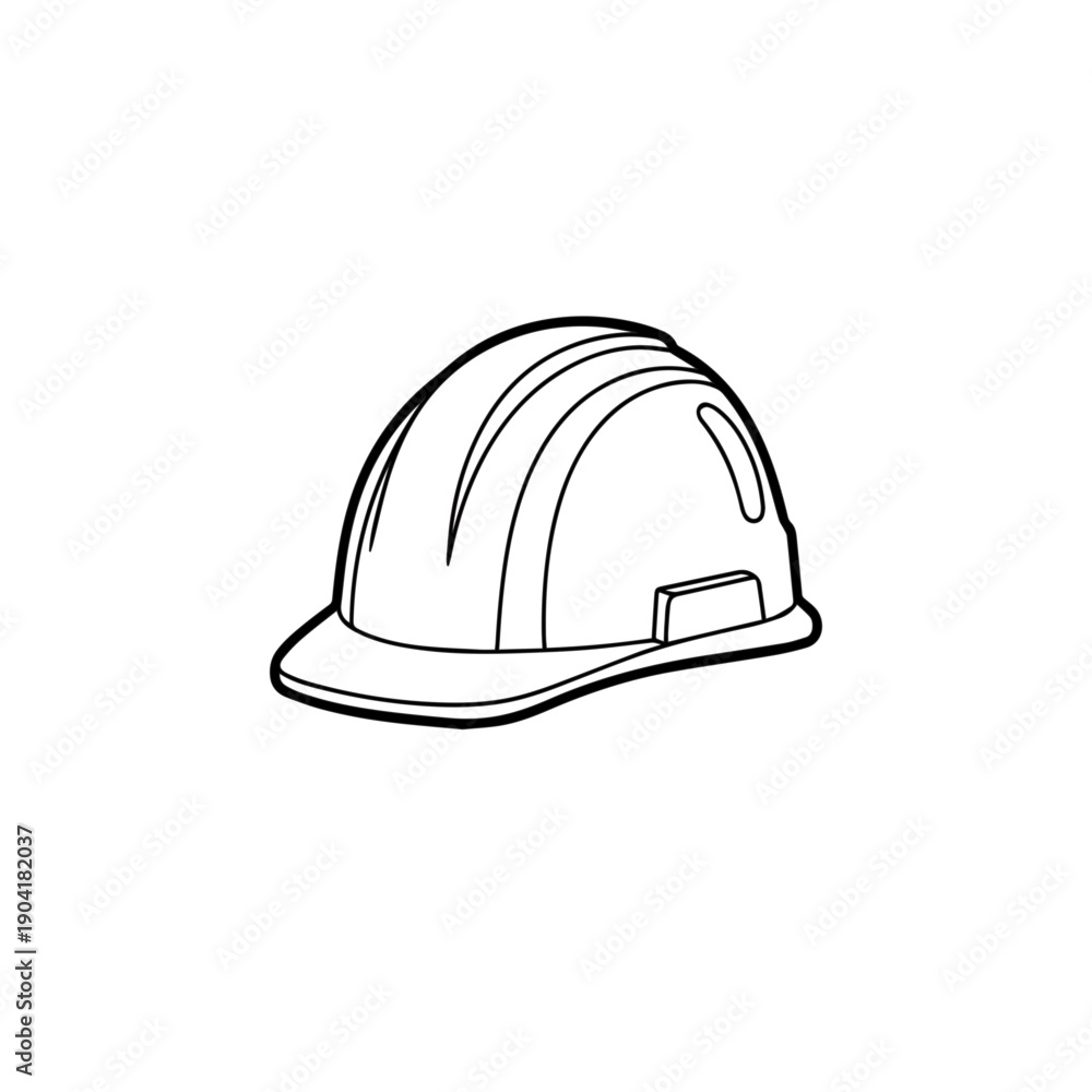 Fototapeta premium Construction Hard Hat Icon