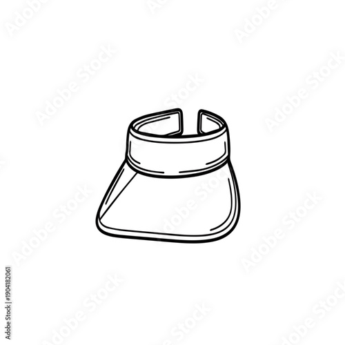 Sun Visor Illustration