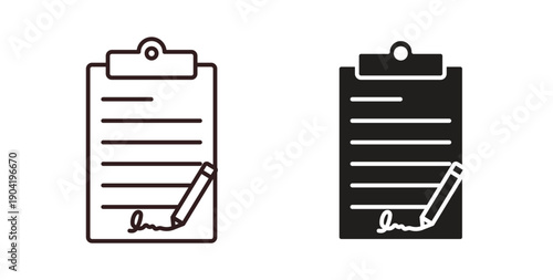 Agreement icon vector Illustration logo template pack