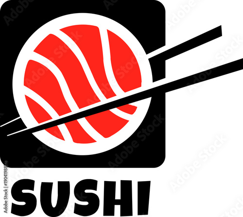 Sushi and Japanese Cuisine Illustration